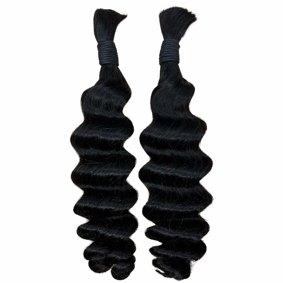 Natural Bulk Boho Hair
