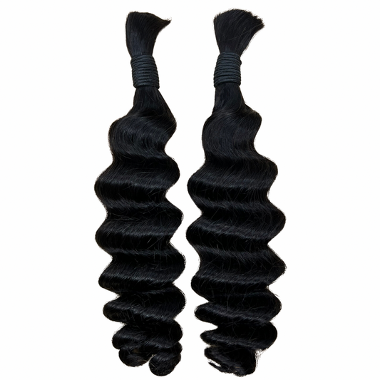 Natural Bulk Boho Hair